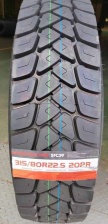 315/80R22.5 SAFECESS SFC39 156/153L PR20 TL Автошина Ведущая Стройка