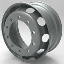 Диск Royal Spin 9x22.5 10x335 ET175 D281 Silver (LT8246F) 16мм внеш.вент