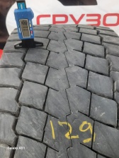 БУ 315/80 R22.5 Tyrex DR-1 11мм №129 0320  автошина бу 