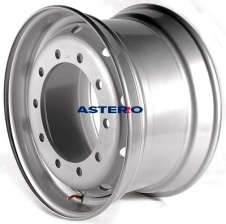 Диск Asterro 11.75х22.5 10х335 D281 ET135 (2239M) 16мм Усиленный