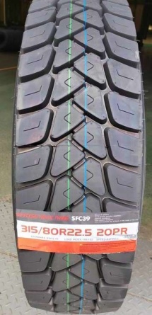 315/80R22.5 SAFECESS SFC39 156/153L PR20 TL Автошина Ведущая Стройка фото 1