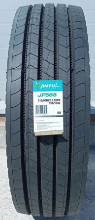315/70R22.5 JINYU JF568 156/150L TL Автошина Руль фото 1