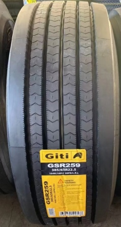 385/55R22.5 GiTi GSR259 158L Автошина Руль фото 2