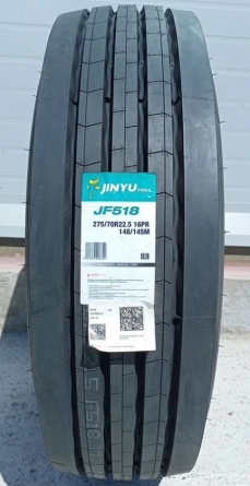 245/70R19.5 JINYU JF518 144/142J TL Автошина Руль фото 1