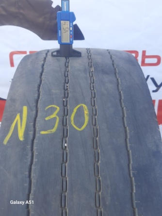БУ 295/80 R22.5 Tyrex FR404 4мм №30 2222 автошина бу  фото 1