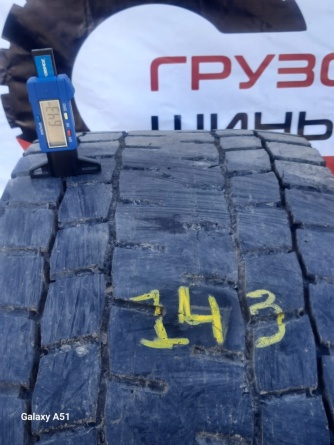 БУ 315/70 R22.5 Giti GDR655 6мм №143 3718  автошина бу  фото 1