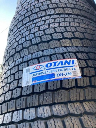 315/80R22.5 OTANI OH-320 M+S 3PMSF TL 156/150L Ведущая Автошина  фото 2