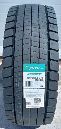 265/70R19.5 JINYU JD577 143/141J TL Автошина Ведущая фото 1