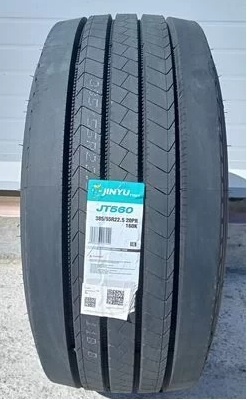 385/55R22.5 JINYU JT560 160K TL Автошина Прицеп фото 1