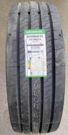 315/70R22.5 GOODRIDE MultiNavi S1 156/150L PR20 M+S 3PMSF ТАИЛАНД TL Автошина Руль фото 1