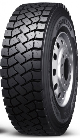 315/80R22.5 SAILUN SDM1 156/150(154/150) L(M) Автошина Строительный рисунок протектора. Аналог Континенталь HDC1 фото 1