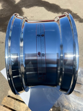 Диск Asterro 11.75*22.5 10*335 D281 ET135 GT170-01 ALUMINIUM FORGET WHEELS фото 3